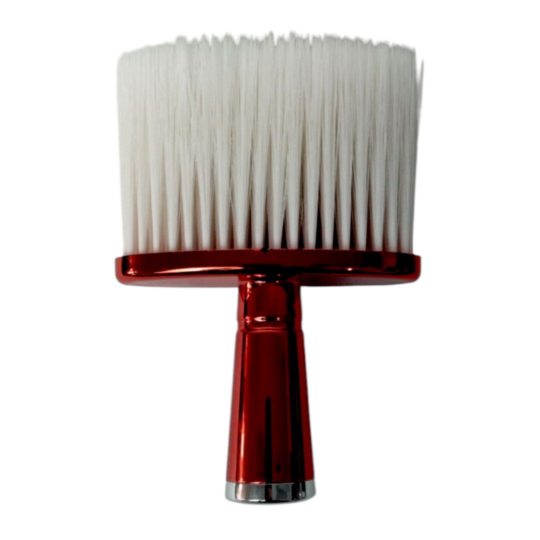 Plumeau white carré rouge