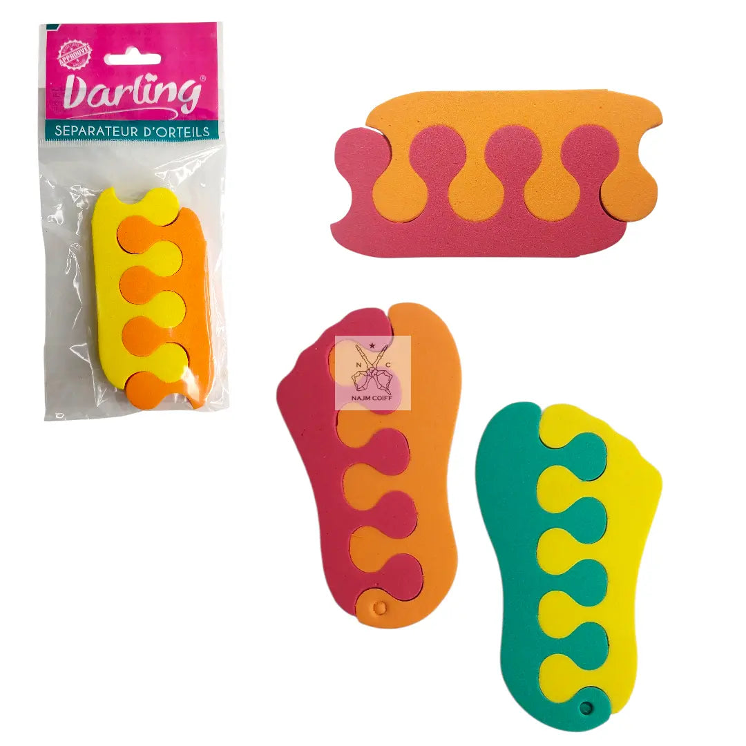 séparateur d'orteil pédicure najmcoiff