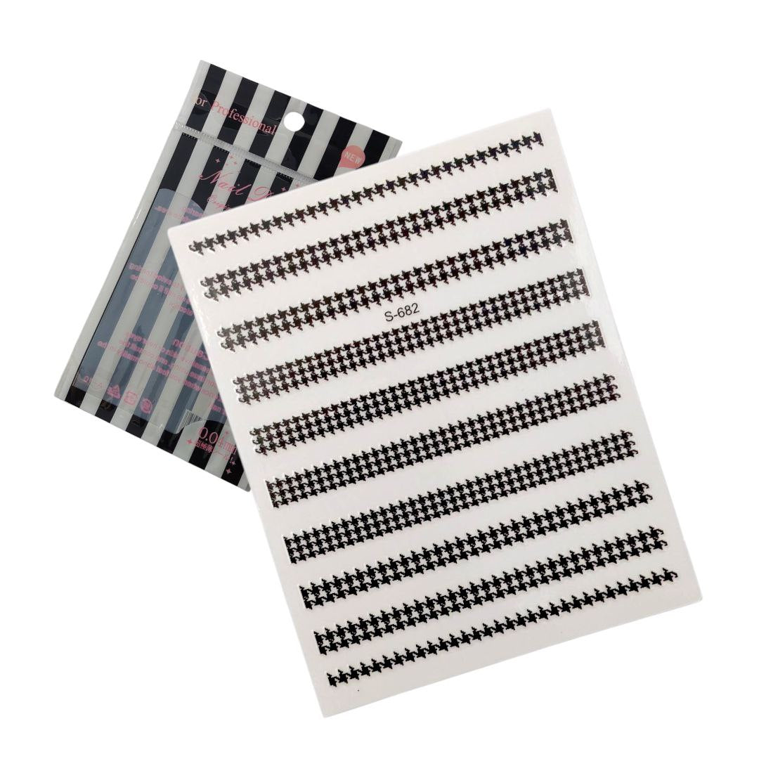 Sticker Nail Decals A-10