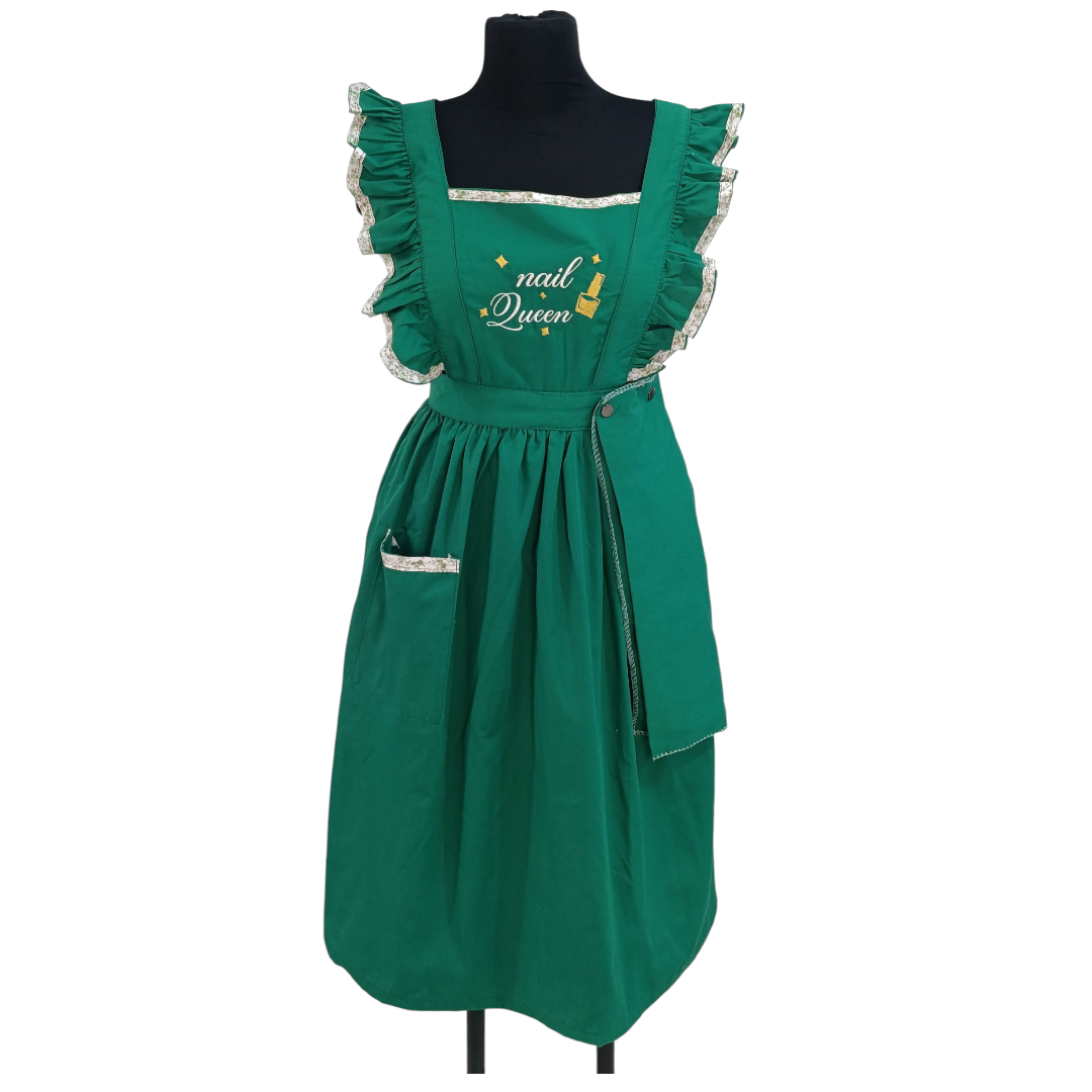 Robe onglerie vert