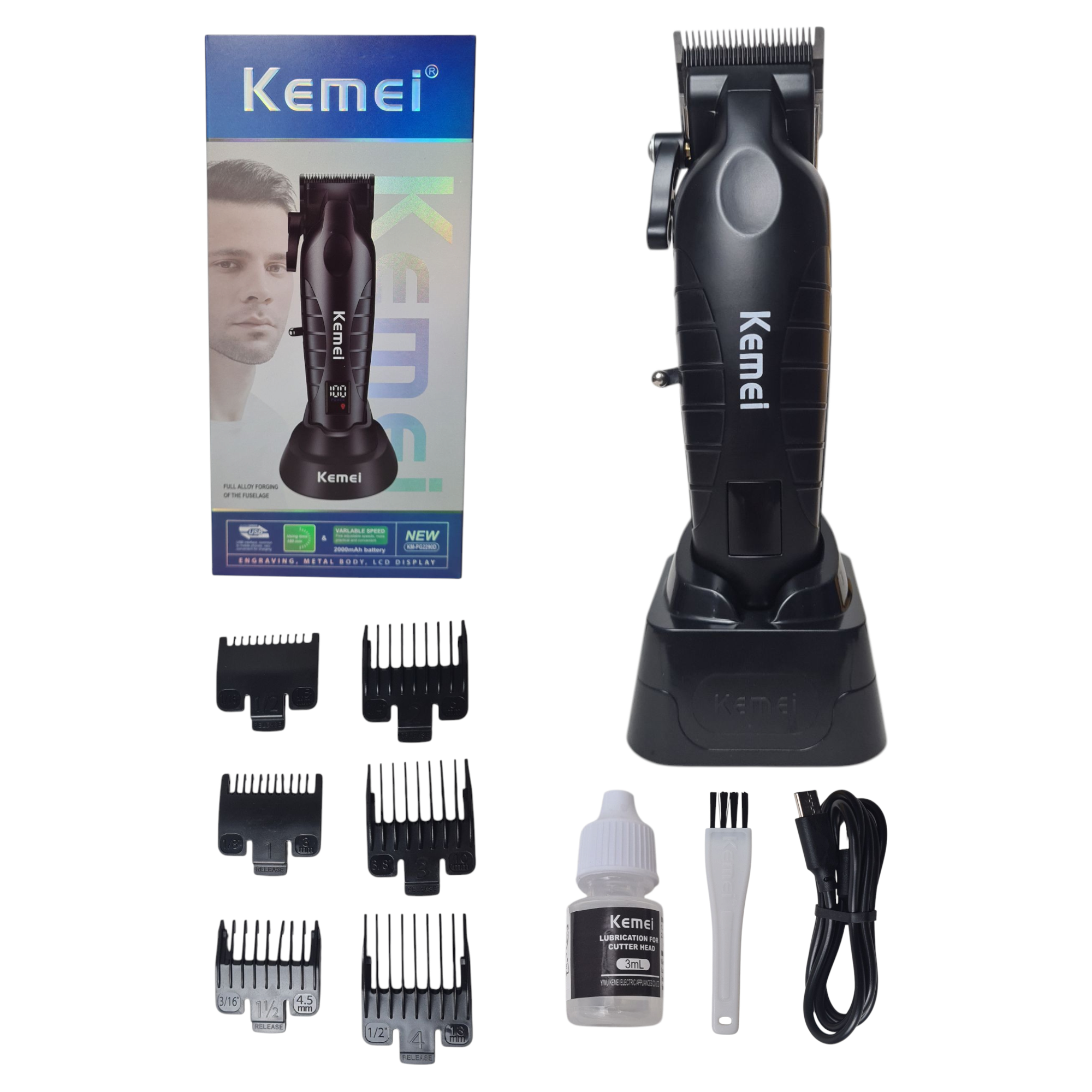 Kemei 2290D tondeuse +