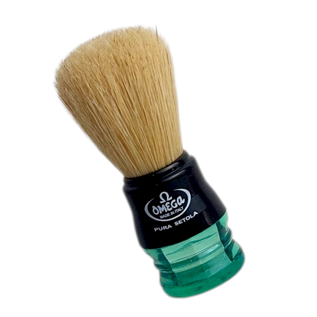 Blaireau omega pura setola vert