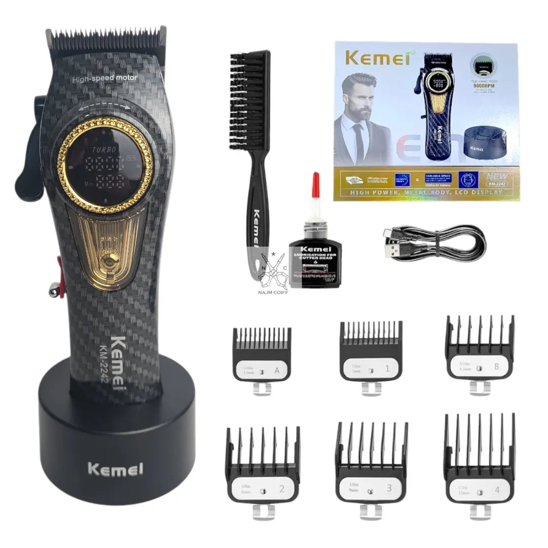 Kemei km2242 Noir najmcoiff