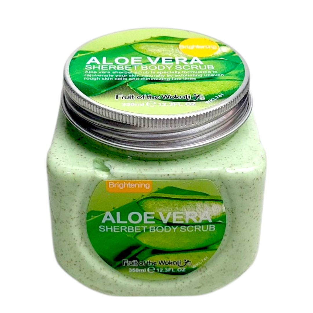 Gommage wokali organic aloe vera