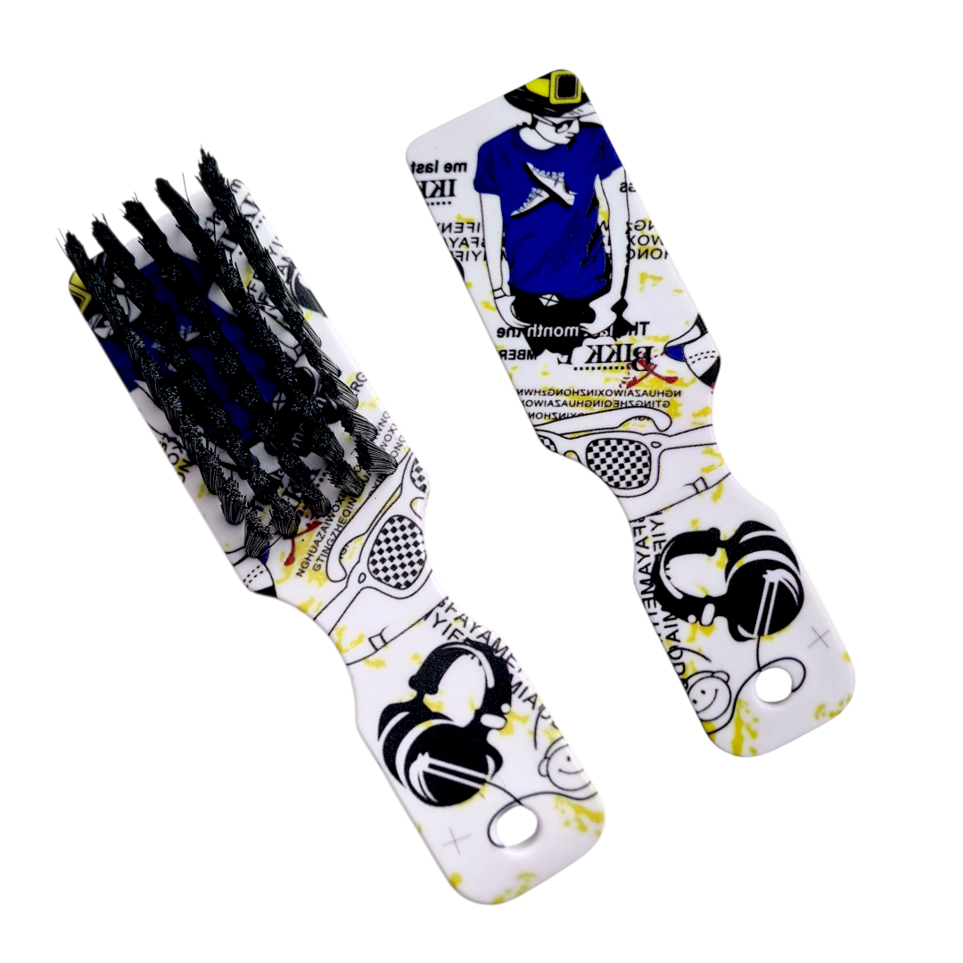 Brosse dégradée colorée désigne