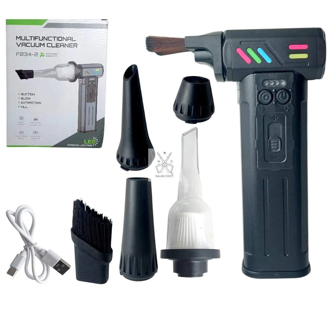 Souffleur F034-2 Noir najmcoiff