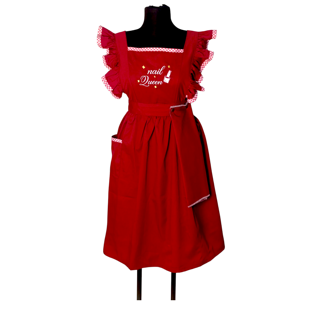 Robe onglerie rouge