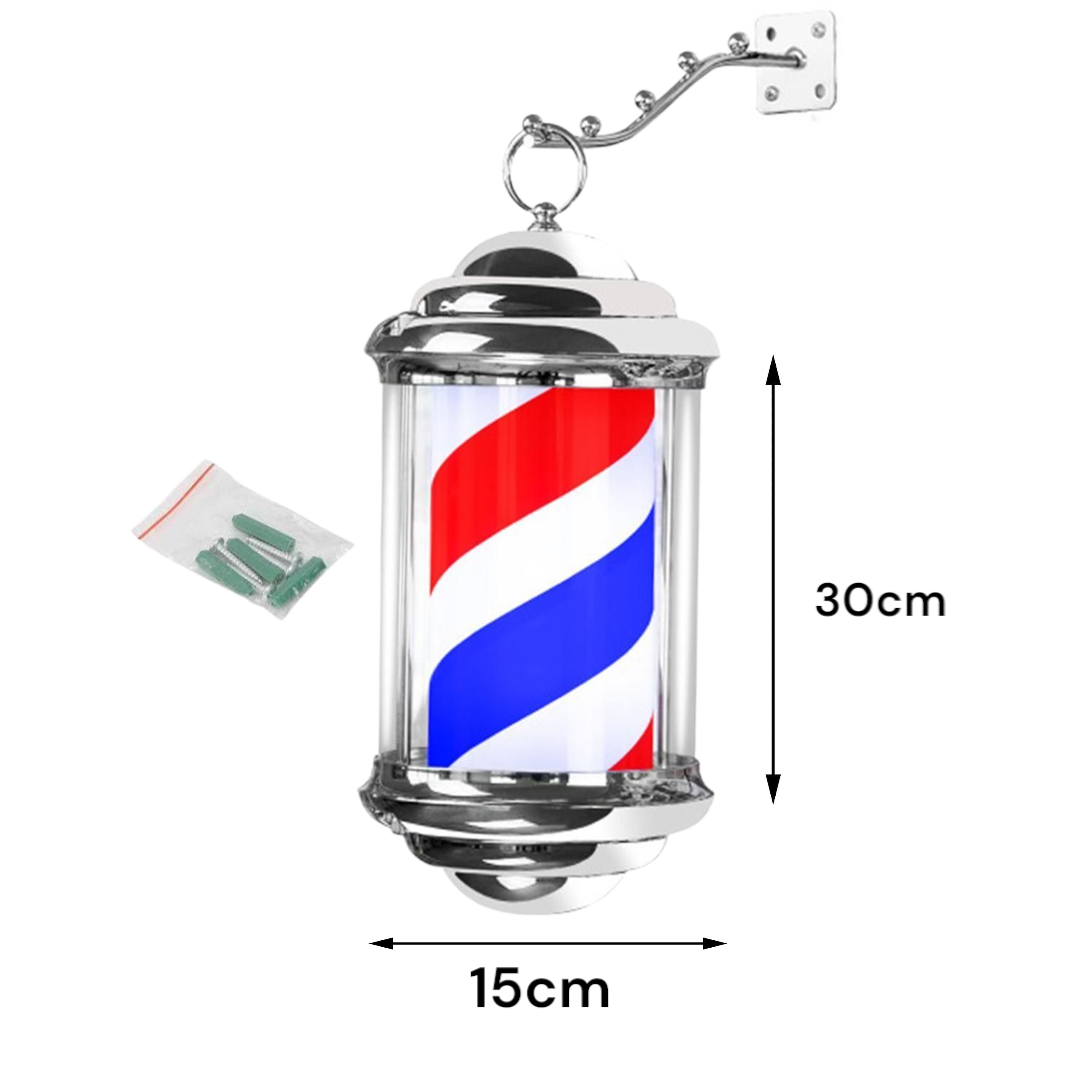 Lampe led barbershop silver PM