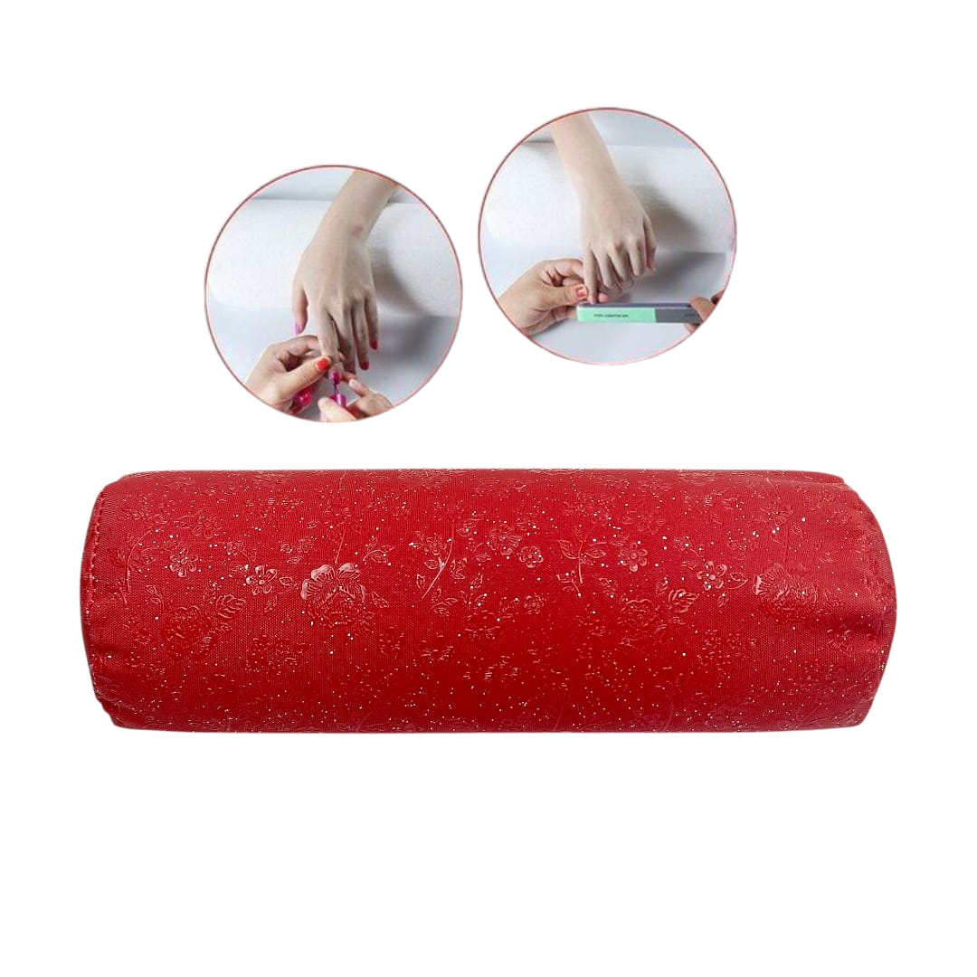Coussin manicure frams rouge