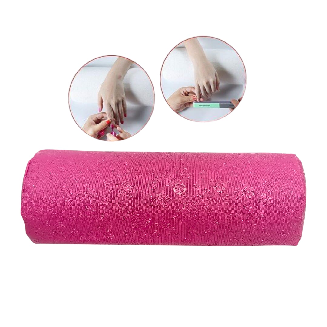 Coussin manicure frams rose