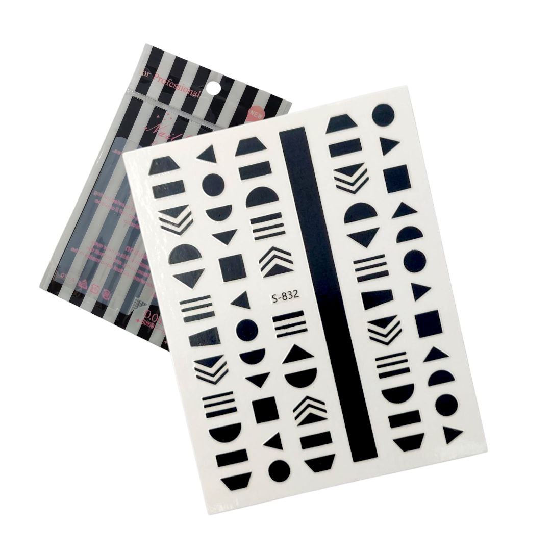 Sticker Nail Decals A-10