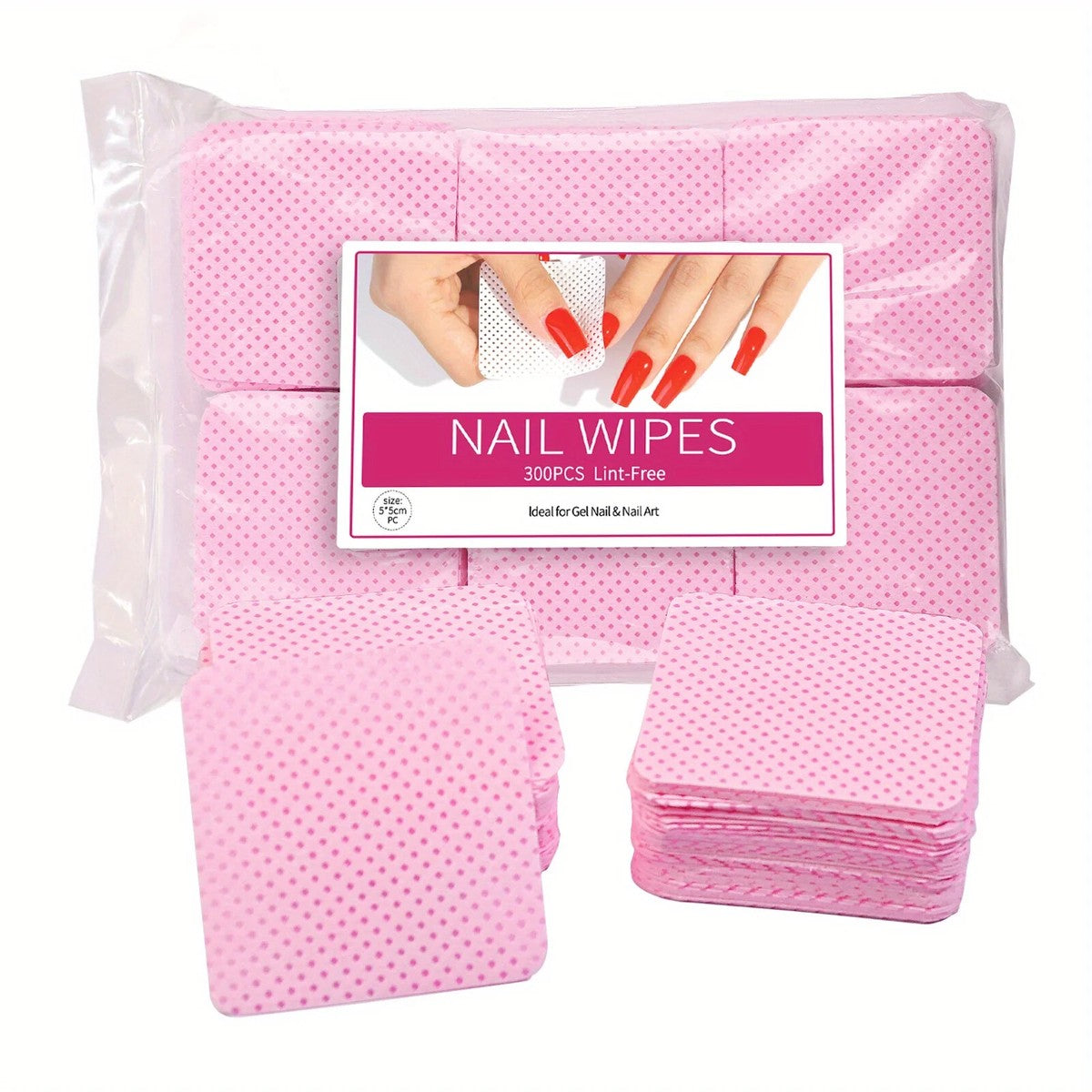 Coton Nail Wipes 300 pcs