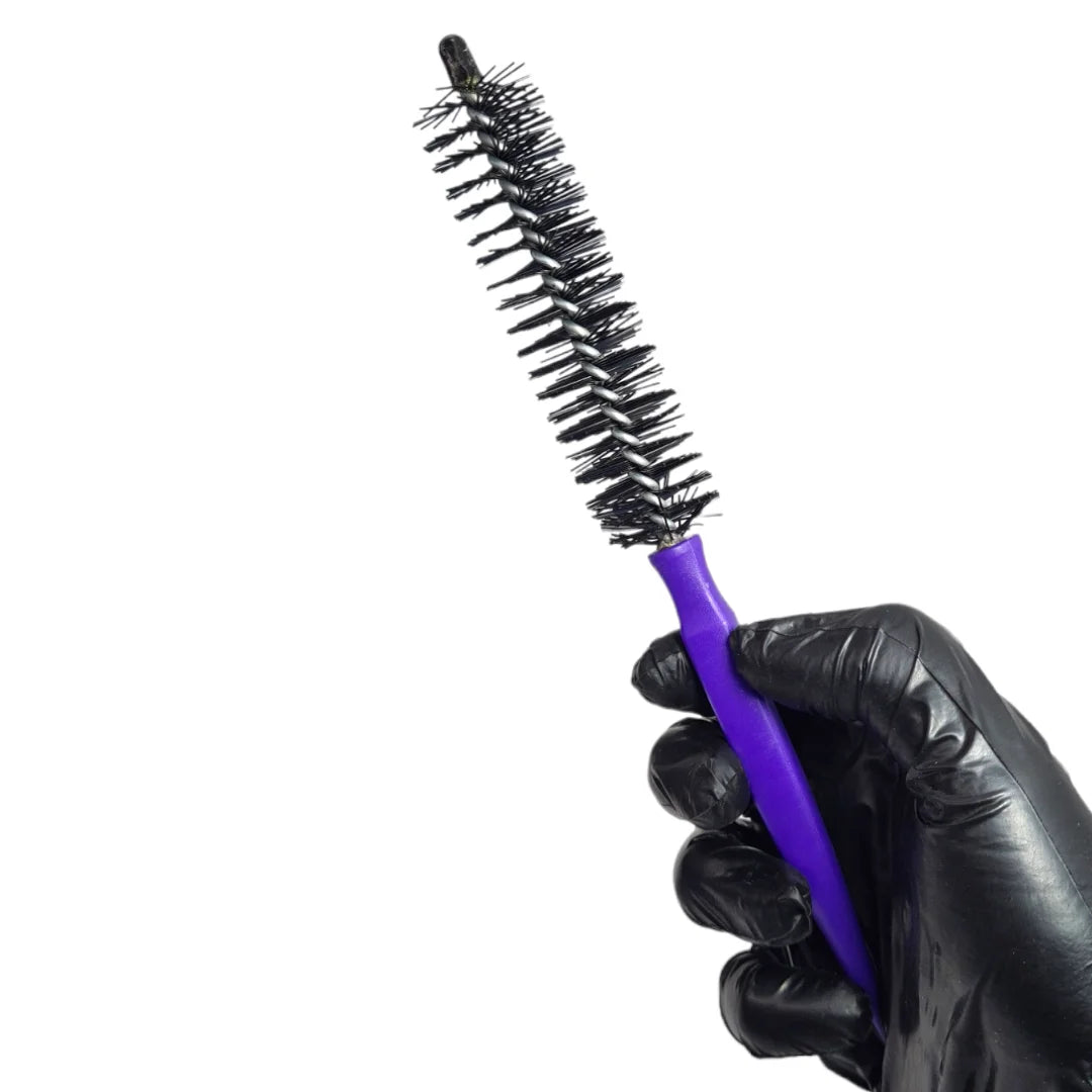 Roulette finition plastique violet
