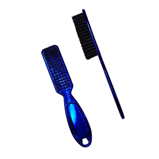 Brosse dégradée colorée bleu